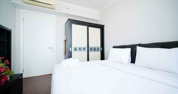 Phòng ngủ Spacey and Nice 1BR at The Via and The Vue Apartment By Travelio