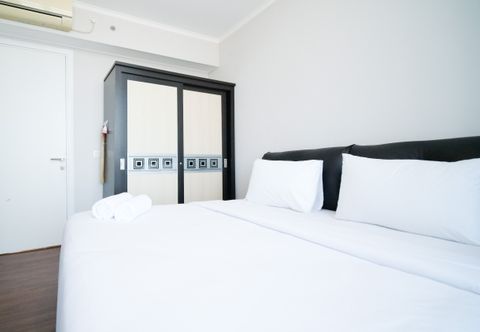 Bedroom Spacey and Nice 1BR at The Via and The Vue Apartment By Travelio