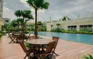 Kolam Renang 4 Nice and Modern Studio Citra Living Apartment By Travelio