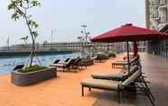 Swimming Pool 6 Nice and Fancy 2BR Osaka Riverview PIK 2 Apartment By Travelio