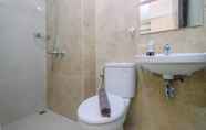 In-room Bathroom 4 Restful and Cozy Studio at Transpark Cibubur Apartment By Travelio
