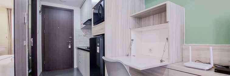 Lobi Nice and Best Homey Studio at Bintaro Icon Apartment By Travelio