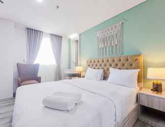 Bedroom 2 Nice and Best Homey Studio at Bintaro Icon Apartment By Travelio