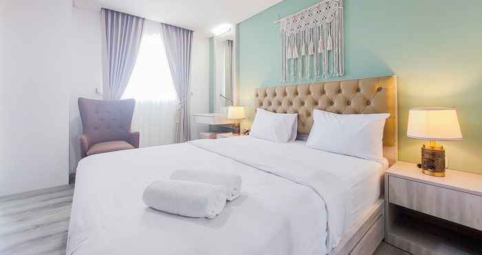 Bedroom Nice and Best Homey Studio at Bintaro Icon Apartment By Travelio