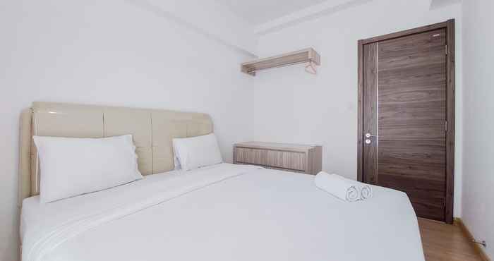 Kamar Tidur Homey and Brand New 2BR at Sky House BSD Apartment By Travelio