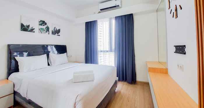 Kamar Tidur Homey and Exclusive 3BR Sky House BSD Apartment By Travelio