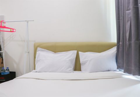 Phòng ngủ Comfort Living Studio at Apartment Osaka Riverview PIK 2 By Travelio