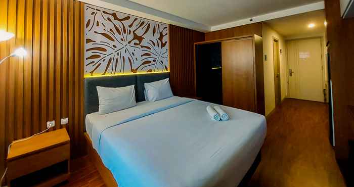 Bedroom Comfort Stay Studio Apartment at Mataram City By Travelio
