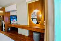 Lobby Comfort Stay Studio Apartment at Mataram City By Travelio