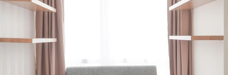 Lobby Best and Warm Studio at Menteng Park Apartment By Travelio