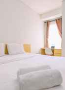 BEDROOM Comfy and Good Deal Studio Apartment Transpark Cibubur By Travelio