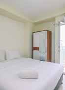 BEDROOM Homey Studio Apartment at Bogor Valley By Travelio