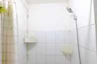 Toilet Kamar Affordable Studio Room Grand Asia Afrika Apartment By Travelio