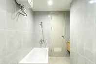 In-room Bathroom Combined and Spacious 1BR Vasanta Innopark Apartment By Travelio