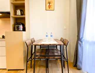 Common Space 2 Combined and Spacious 1BR Vasanta Innopark Apartment By Travelio