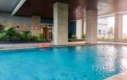 Swimming Pool 6 Homey and Cozy Stay Studio Room Grand Dhika City Apartment By Travelio