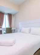 BEDROOM Homey and Cozy Stay Studio Room Grand Dhika City Apartment By Travelio