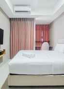 BEDROOM Nice and Cozy Studio at Pacific Garden Alam Sutera Apartment By Travelio