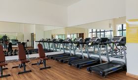 Fitness Center 5 Nice Studio and Best Choice at Sky House BSD Apartment By Travelio