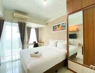 Bedroom 2 Cozy and Warm Living Studio Room Grand Dhika City Apartment By Travelio