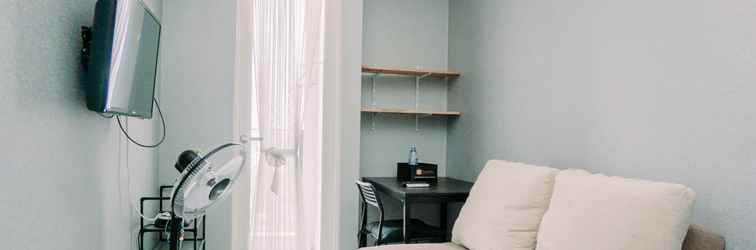 Lobi Simply Look and Comfort 1BR Apartment at Scientia Residence By Travelio