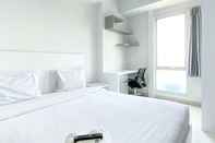 Bedroom Nice and Minimalist Studio at Azalea Suites Apartment By Travelio