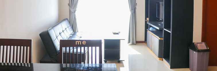 Lobby Full Furnished with Comfort Design 2BR at Thamrin Residence Apartment By Travelio