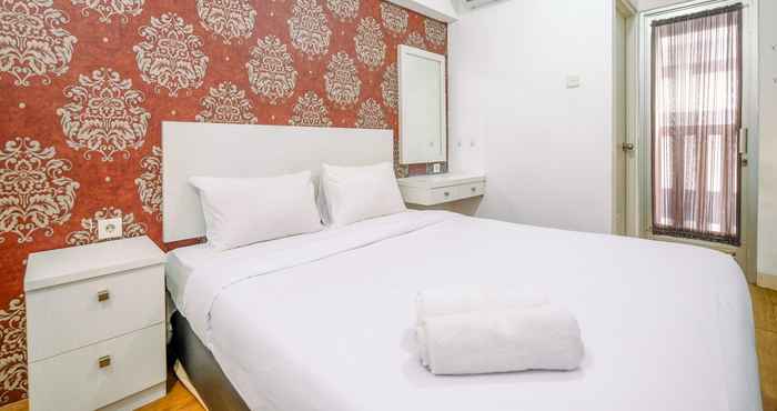 Bedroom Fully Furnished and Homey Studio at Green Bay Pluit Apartment By Travelio