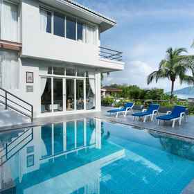 Exterior / Building 1 Patong Seaview Luxury Pool Villa, Phuket Hotels