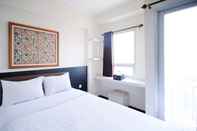 Bedroom Homey and Nice Studio at Puri Mas Apartment By Travelio