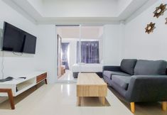 Lobby 2 Comfort and Simply Look 1BR Tamansari Bintaro Mansion Apartment By Travelio