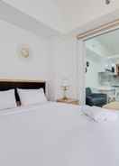 BEDROOM Comfort and Simply Look 1BR Tamansari Bintaro Mansion Apartment By Travelio