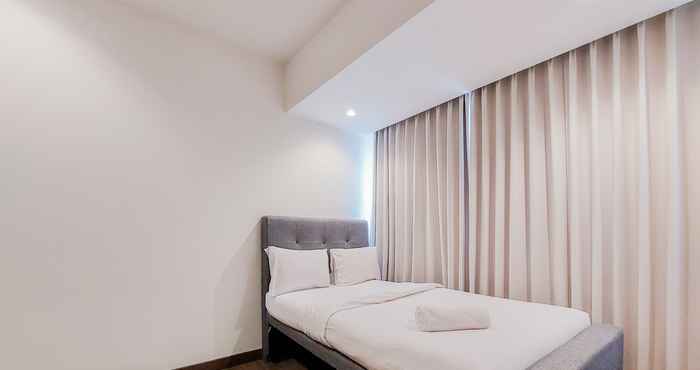 Bedroom Homey and Great Designed 2BR at Branz BSD City Apartment By Travelio