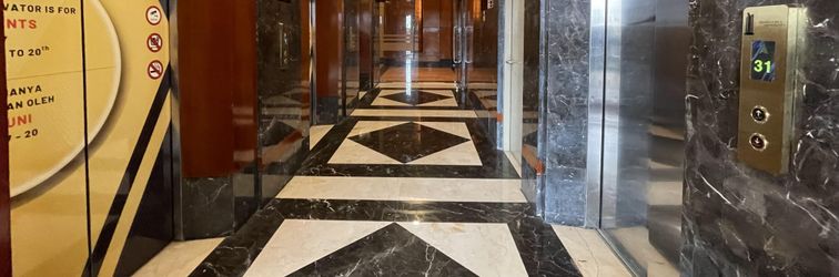 ล็อบบี้ Apatel Apartemen Mangga Dua Lt. 15