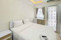 Bedroom Cozy and Minimalist Studio Transpark Juanda Bekasi Timur Apartment By Travelio