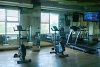 Fitness Center Homey and Comfortable 2BR Belmont Residence Puri Apartment By Travelio