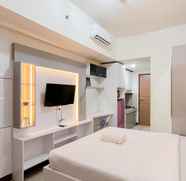 Bedroom 3 Homey and Cozy Living Studio Vida View Makassar Apartment By Travelio