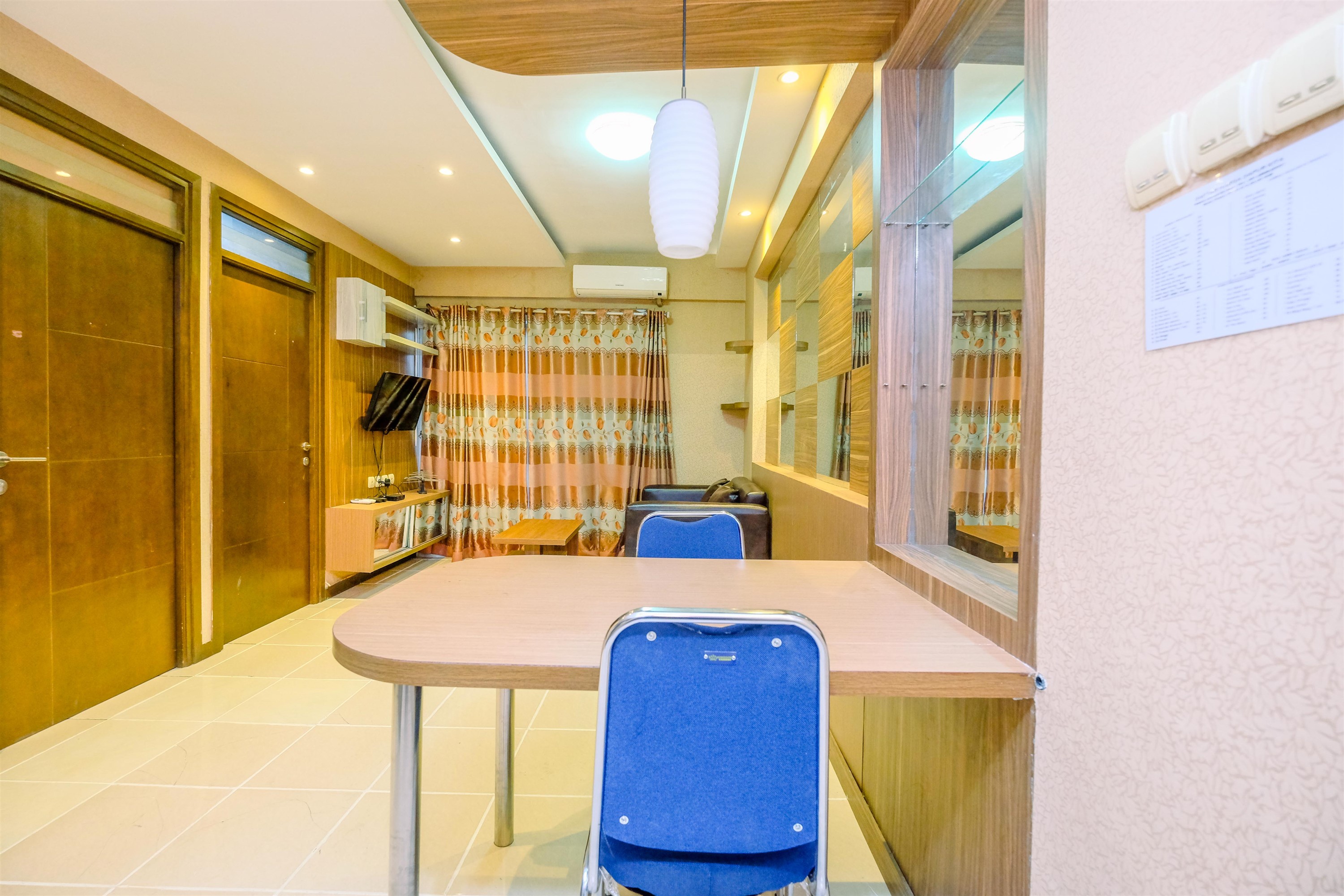 Common Space 4 Simply Look Apartment 2BR at Bogor Valley By Travelio