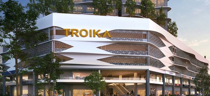 Lobby 2 Japanese Suite, Troika Avenue by Salaam Suites