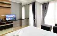 Bedroom 6 Comfortable and Good Deal Studio Menteng Park Apartment By Travelio