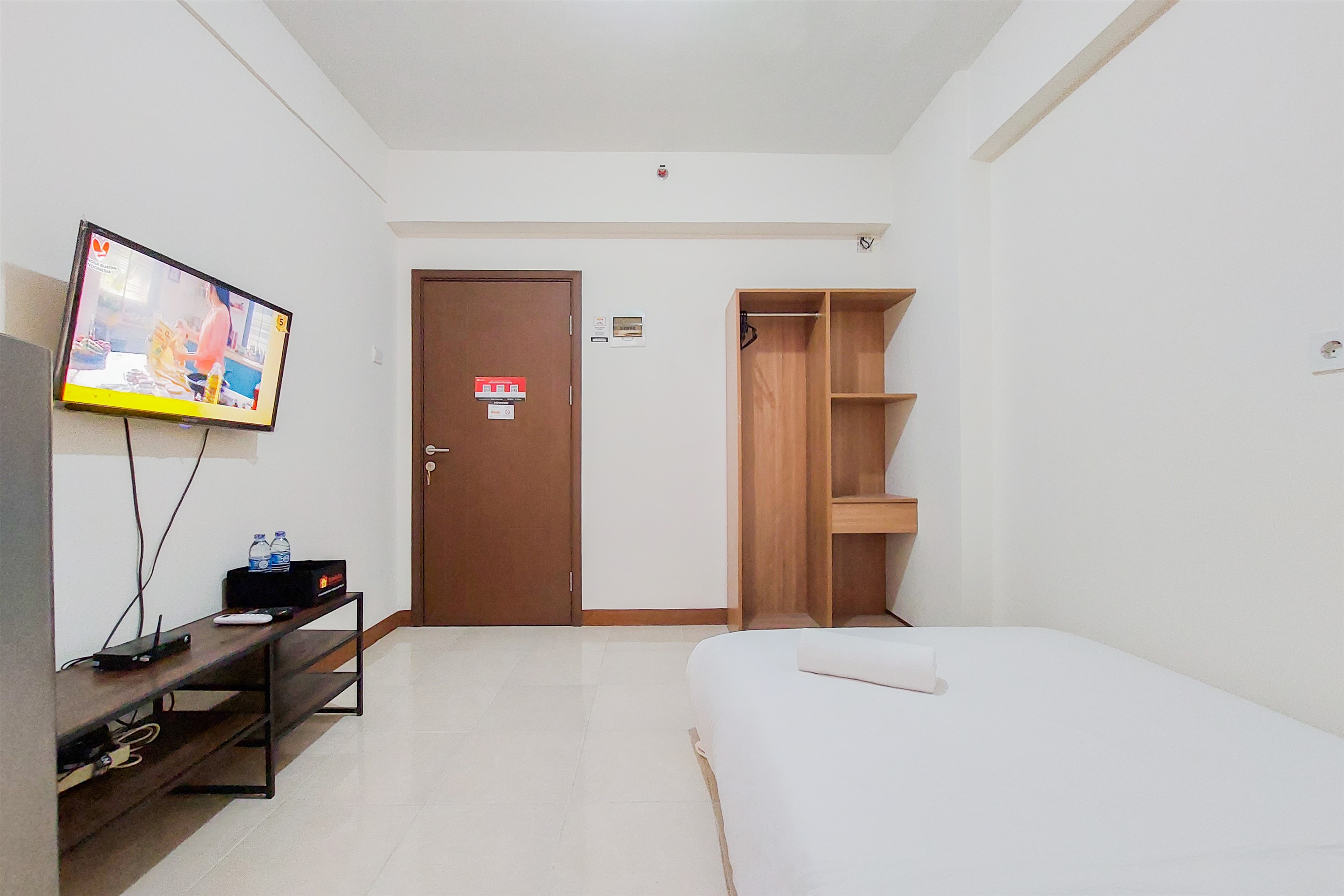 Kamar Tidur 2 Nice Studio and Serene at Loftvilles City Apartment By Travelio