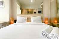 Bedroom Minimalist and Cozy 1BR Oasis Cikarang Apartment By Travelio