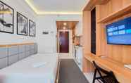 Phòng ngủ 4 Minimalist Studio at Apartment Sky House Alam Sutera By Travelio