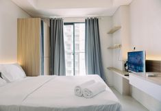 Lobby 5 Minimalist and Homey Studio at Daan Mogot City Apartment By Travelio
