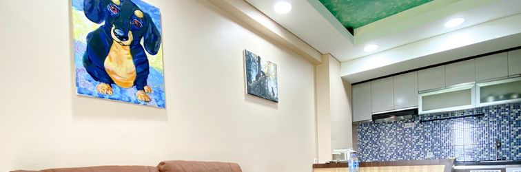 大堂 Homey and Best Deal 1BR Apartment Grand Sentraland Karawang By Travelio