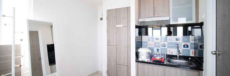 Lobi Cozy Stay and Clean Studio at Taman Melati Surabaya Apartment By Travelio