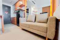 Lobi Homey and Good Studio at Collins Boulevard Apartment By Travelio