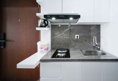 Others 4 Comfy and Nice Studio Grand Dharmahusada Lagoon Apartment By Travelio