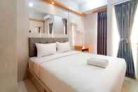 Bedroom Homey and Best Deal Studio Apartment Amartha View By Travelio