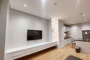 Nice and Brand New 2BR at The Reiz Condominium Medan Apartment By Travelio, THB 4,037.67
